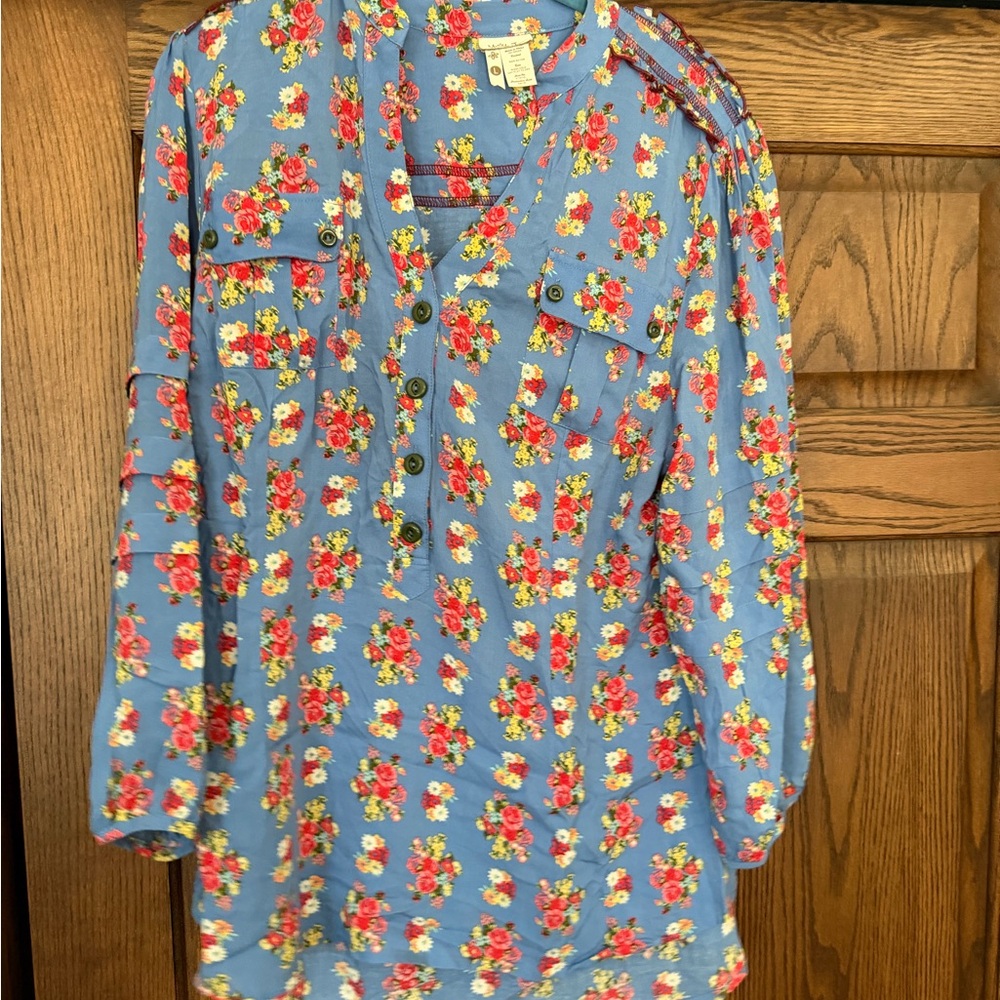 Matilda Jane Blue Floral Top